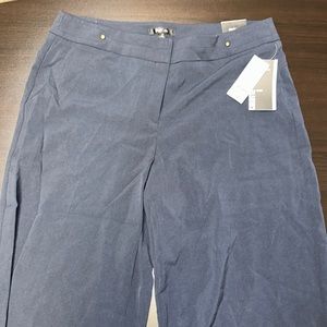 Navy dress pant slacks 14 mid rise